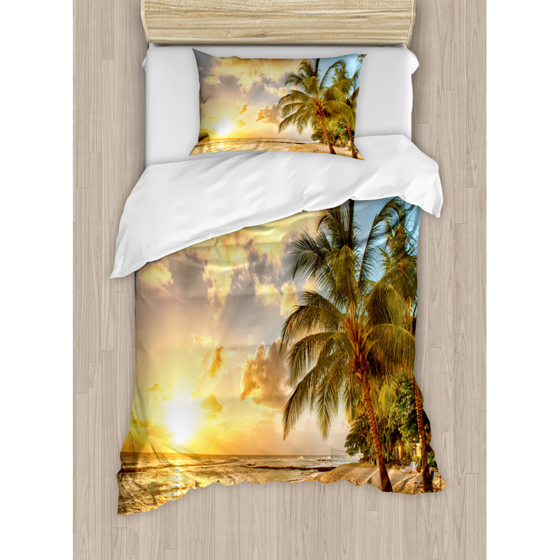 Scenery Modern & Contemporary Polyester Duvet Cover, Twin