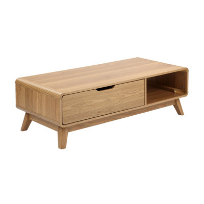 Rentchler Four Leg Coffee Table with Storage