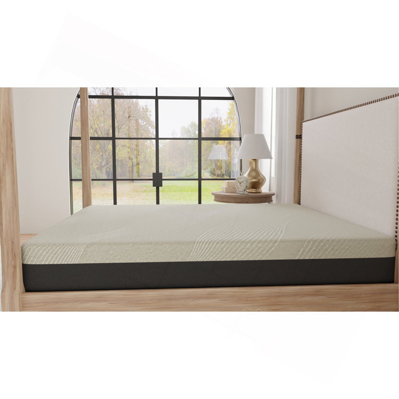 Matelas moyen en mousse viscoélastique gélifiée 10 po, Grand lit