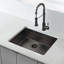 Évier de cuisine encastrable avec accessoires L 32 po x l 19 po
