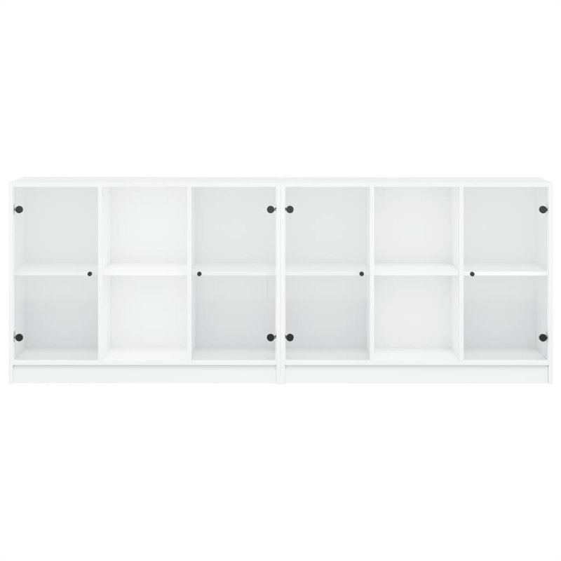 Wagenen Sideboard, White, 75cm H x 204cm W x 37cm D