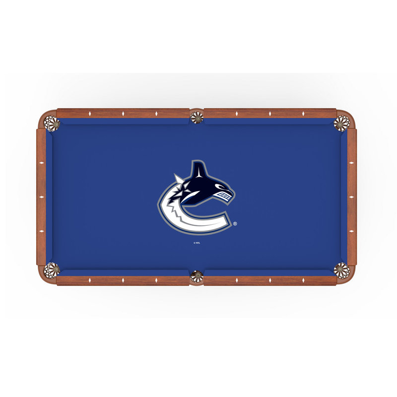 Chiffon pour table de billard NHL, 108 po, Vancouver Canucks