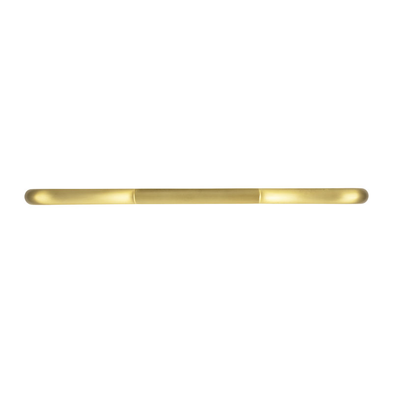Trellis Appliance Pull, Brushed Golden Brass, 12"