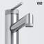 Lavabo de salle de bain rectangulaire en pierre blanche avec robinet H 11 po L 21 po x l 14 po x H 5 po Magnolia