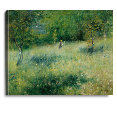 Spring at Chatou by Pierre-Auguste Renoir Painting Reproductions,Giclee Canvas Prints Wall Art for Home Decor