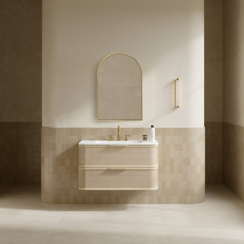 Meuble-lavabo mural 40 po