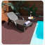 Nouvelle tuile de patio à verrouillage de 12 po New Texture, installation facile pour la cour arrière du balcon de la piscine, 44 pièces-114649946