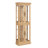 Lighted Glass Curio Display Cabinet-115028171