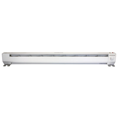 King Electric 1500 W 5118 BTU Electric High Efficiency Baseboard Space Heater