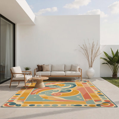 Tapis intérieur et extérieur Flashy Beam