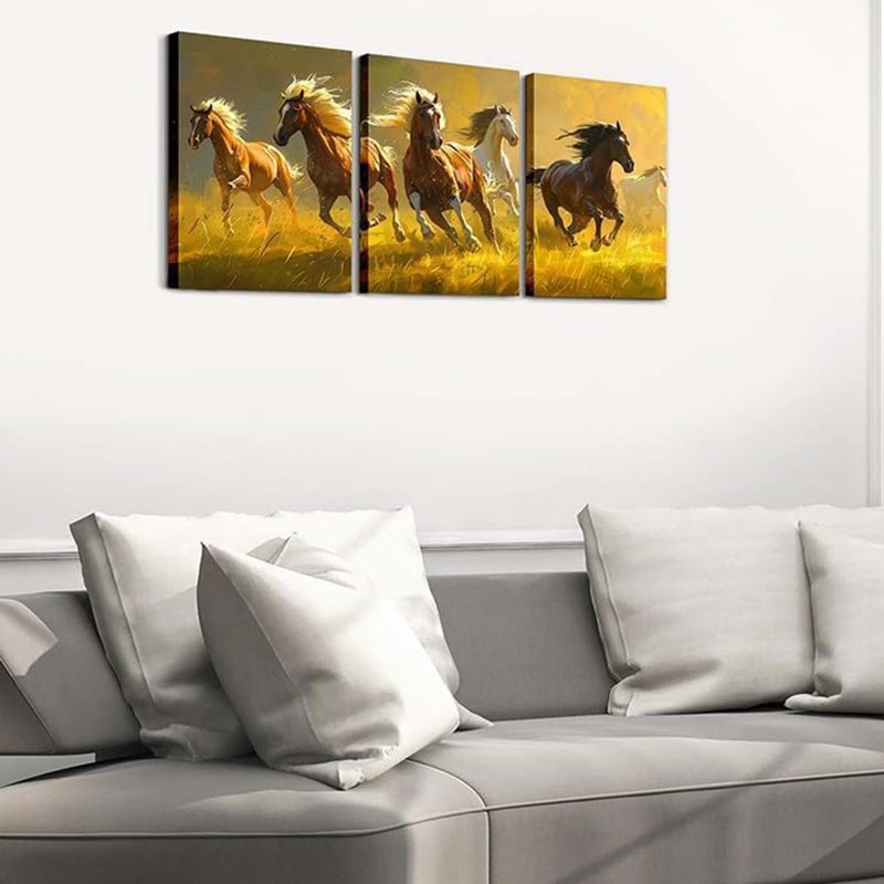 3 Piece Wrapped Canvas Print