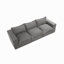 Canapé modulaire rembourré sans dossier en chenille avec dossier rembourré - entièrement comprimé, aucun assemblage requis-777768771-774444521-774444436
