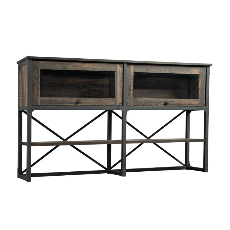 Hutch, Brown Finish