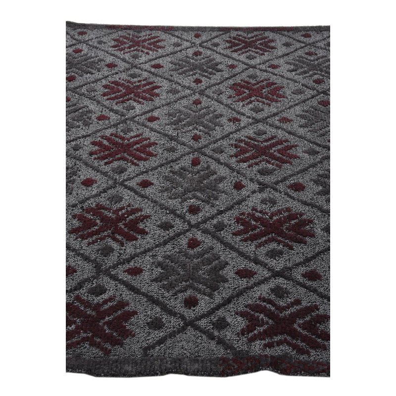 Tapis gris Iniguez