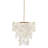 Exquisite Layered Capiz Shell Chandelier