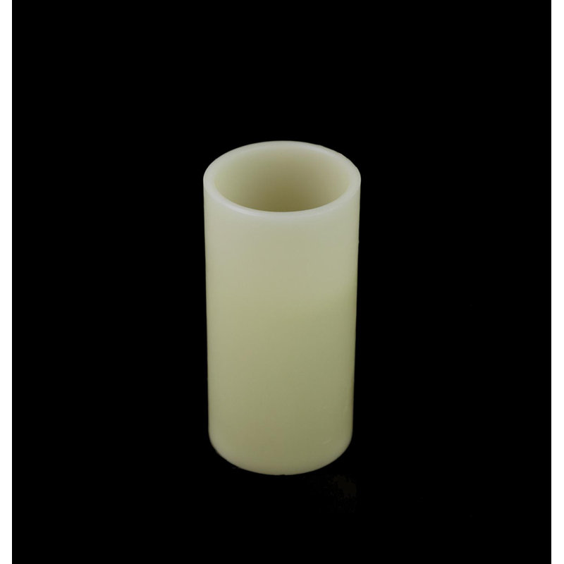Northlight Seasonal 8" Ivory Battery Operated Flameless LED Flickering ...