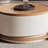 Cream style TV cabinet end table combination