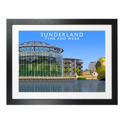 'Sunderland' by Richard O'Neil - Print