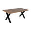 Prudenza Solid Wood Top Dining Table-733166331