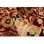 Tapis décoratif en laine noué à la main de conception unique noué à la main new age de style perse de 8 pi 1 po x 10 pi 3 po new age