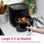 Friteuse à air 3-en-1 5,3 pintes Frigidaire