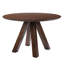 Table de salle à manger ronde en bois