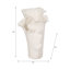 Vase en grès céramique moderne avec motif organique sculpté et silhouette artistique-318280134