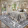 Goldene Boho Animal Washable Living Room Area Rugs, Soft Rugs for Bedroom, Boho Non Slip Carpet