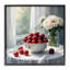 Giclée encadrée cerises et fleurs-1747326407-1747326404