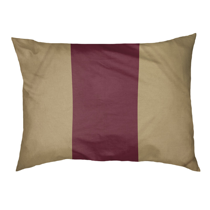 Coussin intérieur New England, Grand (l 50 po x P 40 po x H 7 po), Doré / grenat / doré