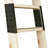 Natural Knotty Pine Wood Sliding Library Step Ladder With Rolling Ladder Hardware-1426495596-1426495599