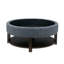 Repose-pieds rond avec rangement Miller-149305484
