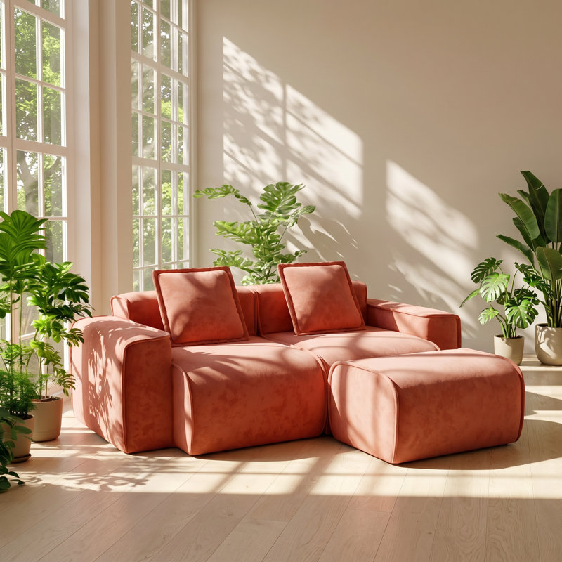 Canapé modulaire en L de 78,74 po x P 59,84 po x H 31,1 po Urban Ins