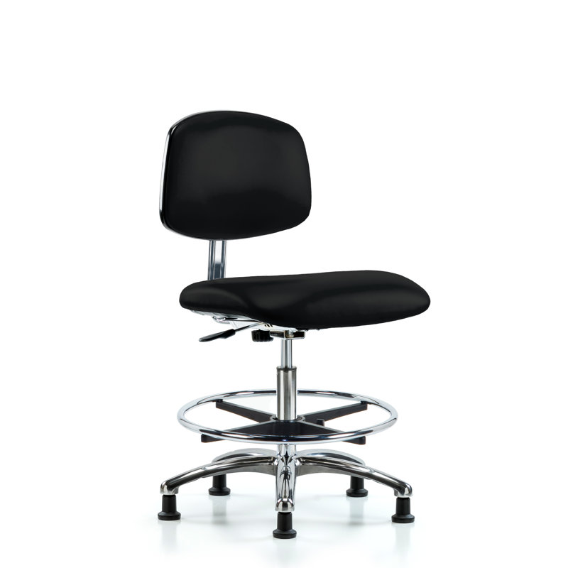 Chaise de dessin, Vinyle noir antistatique, Patins antistatiques
