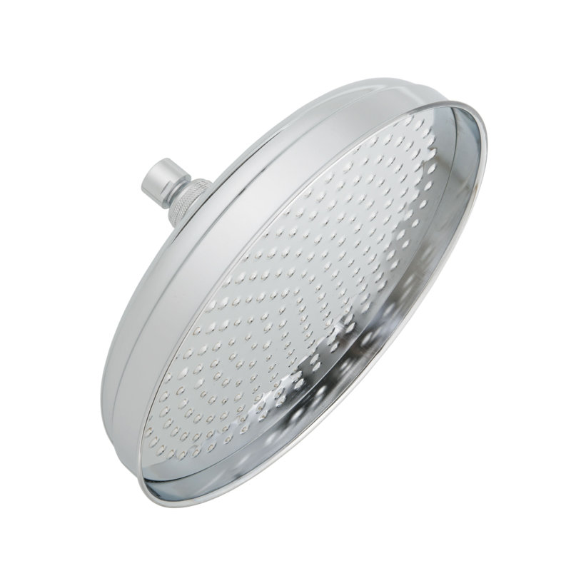 Banner 10" Classic Bell Ceiling Mount Shower Head, Chrome