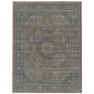 Mamluk Hand Woven Wool Area Rug