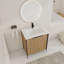 Meuble-lavabo simple 30 po avec plateau en résine