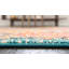 Tapis abstrait doré / vert Galyean-31820883