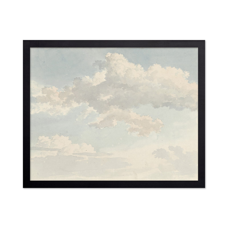 Nuage blanc, Sans cadre, Affiche, H 08 po x l 10 po