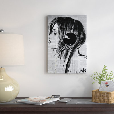« super sonic », impression sur toile tendue