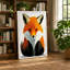 Geometric Fox Portrait Modern - Print-136795224-136795225