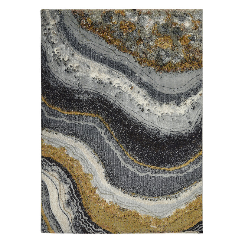 Amara Abstract Area Rug, Rectangle 120 x 170cm