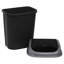 Plastic Swing Top Rubbish Bin-1833915366