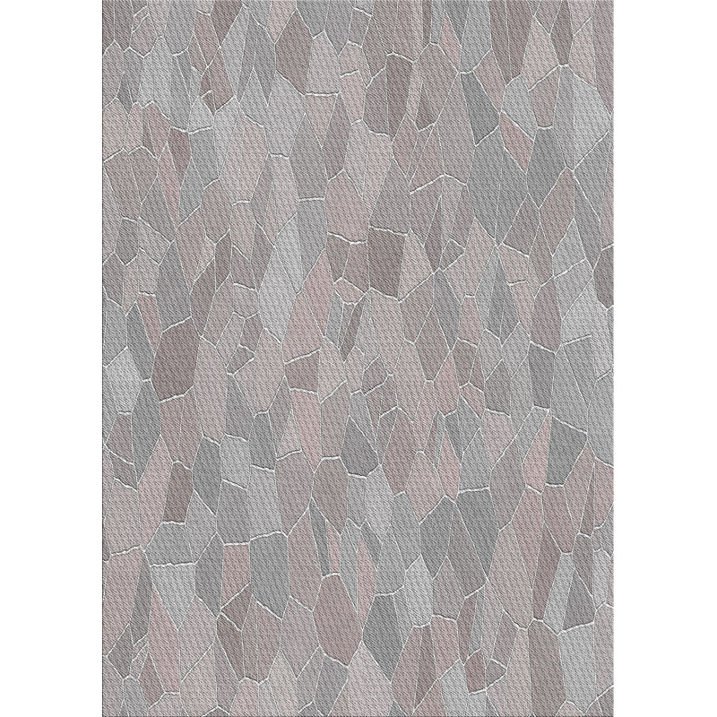 Abstract Indoor Rug, Round 5'