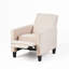 Fauteuil inclinable rembourré réglable avec repose-pieds extensible-1797659052