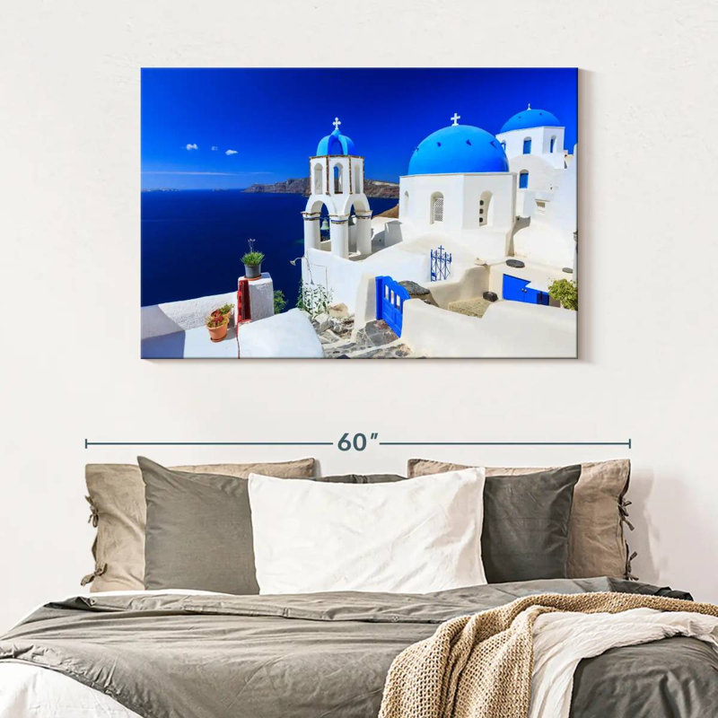 Gillard Oia Village Santorini, H 32 po x l 48 po