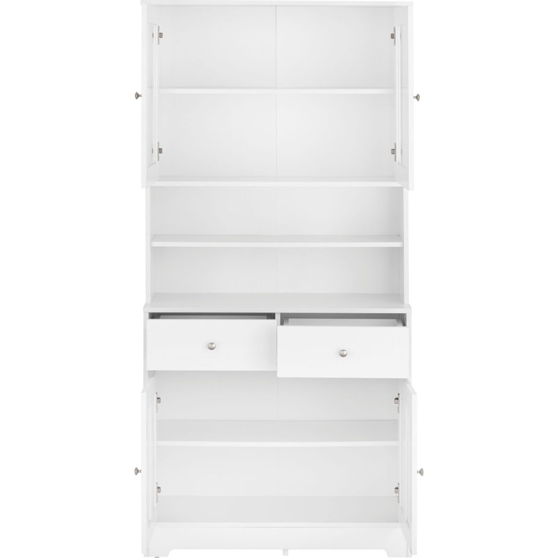 Almehdi 182cm Kitchen Pantry, White