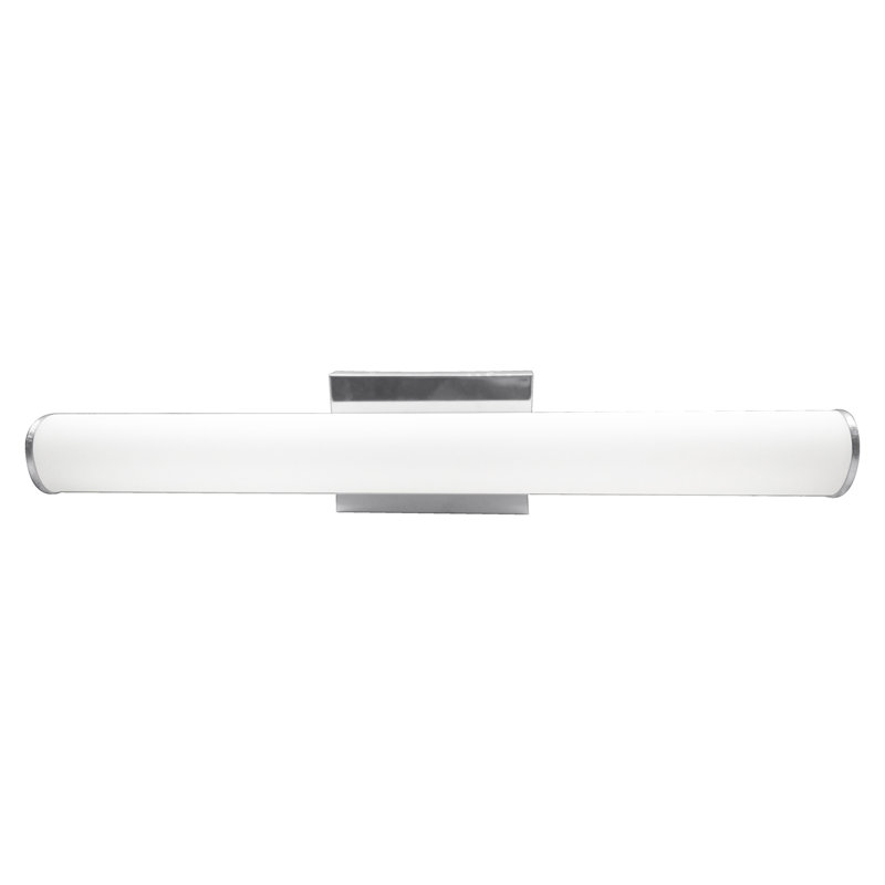 25 Inch LED Vanity Light, Dimmable Bathroom Mirror Lamp, 3000K Warm White, 24W 1750LM, Brushed Nickel, Wall-Mounted Lighting for Dressing Table, Closet, Over Mirror, ETL Certified