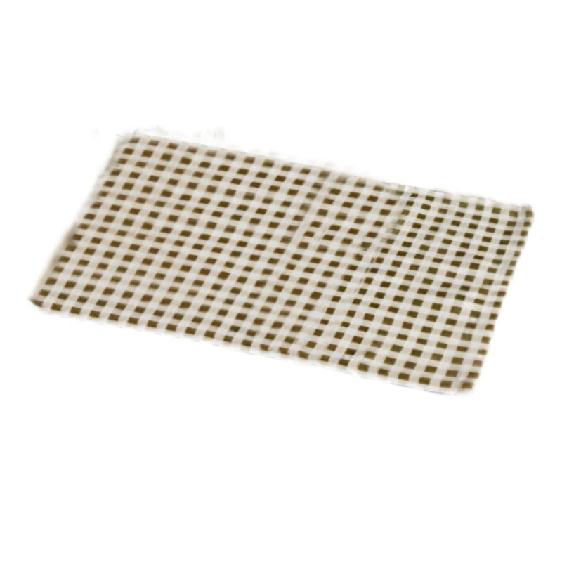 Ensemble de 2 napperons à carreaux verts