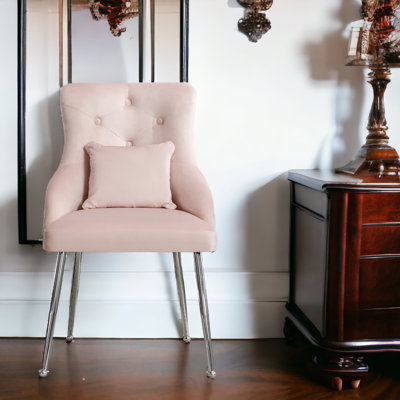 Mootrey 49cm H Tufted Velvet Upholstered Upholstered Back Armchair